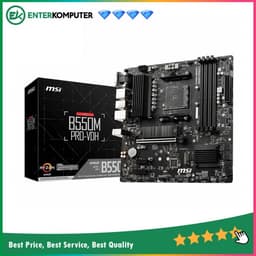 MSI B550M Pro-VDH (AM4, AMD Promontory B550, DDR4, USB3.2, SATA3)