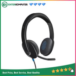 Logitech H540 USB Computer Headset with High-Definition Sound and On-ear Control