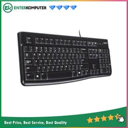 Logitech Classic keyboard K120 Black USB