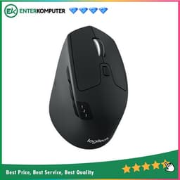 Logitech M720 Triathlon Multi-Device Wireless Mouse with Hyper-fast scrolling