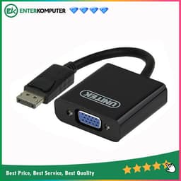 Connector / Konverter Display Port To VGA Converter - Merk Unitek (Y5118E)