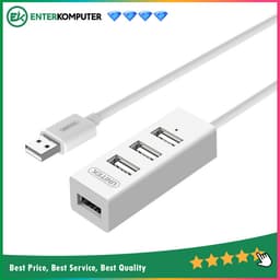 Unitek 4 Ports USB 2.0 Hub in White - Y-2146