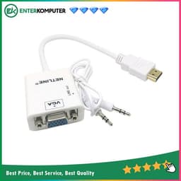 Netline Kabel HDMI To VGA + Audio