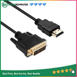 Kabel HDMI To DVI 1.5 Meter - Standard