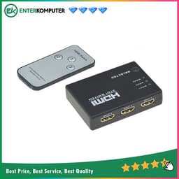 HDMI Switch 1-3 + Adaptor + Remote