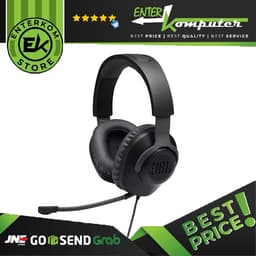 JBL Quantum 100 Black Gaming Headset