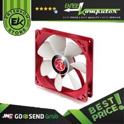 Raijintek Boreas β - 12cm - Red White