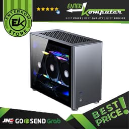 Jonsbo A4 Gray - ITX Case - Aluminum Magnesium Case - Tempered Glass Side Window - PSU Support SFX/SFX-L