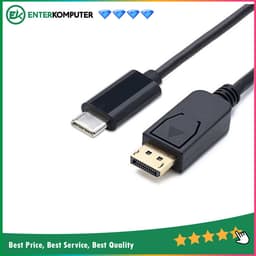 Kabel USB 3.1 Type C To Display Port 1.2 UHD 4K x 2K 60Hz 1 Meter (HINEIGHT(H8)) - H8-TCDP18K