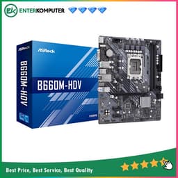 ASRock B660M-HDV (LGA1700, B660, DDR4, USB3.2, SATA3)
