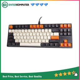 Paradox Ghost 87 V2 Black 87% Mechanical Gaming Keyboard (Gateron Red Switch)