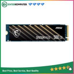 MSI Spatium M450 M.2 NVMe PCIe Gen4 x4 500GB - Grs 5th
