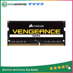 Corsair Vengeance SO-DIMM DDR4 PC25600 3200MHz 16GB (1x16GB) 22-22-22-53 - CMSX16GX4M1A3200C22