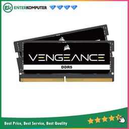 Corsair Vengeance SO-DIMM DDR5 PC38400 4800MHz 32GB (2x16GB) 40-40-40-77 - CMSX32GX5M2A4800C40