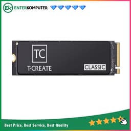 Team T-Create Classic DL SSD 1TB M.2 NVMe PCIe Gen4x4 - TM8FPM001T0C329 - R 7200MB/s & W 6200MB/s