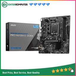 MSI PRO H610M-S DDR4 (LGA1700, H610, DDR4, USB3.2, SATA3)