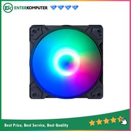 CUBE GAMING FIX Black - Rainbow 12CM FAN