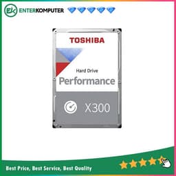 Toshiba 8TB SATA3 256MB 7200RPM - X300 Series