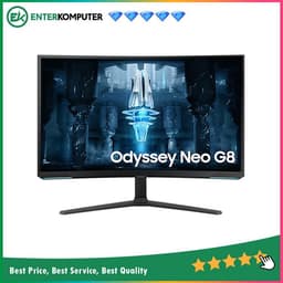 SAMSUNG 32 S32BG852 Odyssey Neo G8 UHD 240Hz MiniLED Curved Monitor