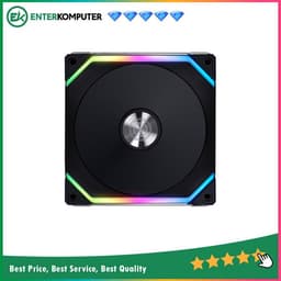 LIAN LI UNI FAN SL140 V2 BLACK - SINGLE FAN - 14CM ARGB FAN