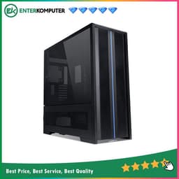 LIAN LI V3000 PLUS - DUAL SIDE 4.0mm TINTED TEMPERED GLASS - THREE MODES TRANSFORM - FRONT ARGB LIGHTING