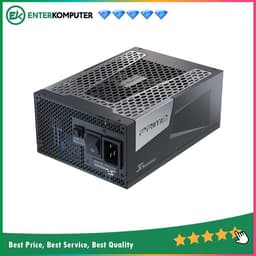 Seasonic PRIME TX ATX 3.1 TX-1600 1600W - Fully Modular - 80+ Titanium Certified - ATX 3.1 Compatible - PCIe 5.1 Ready - 12 Years Warranty Replacement
