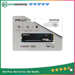 PNY CS2241 Series M.2 2280 NVME PCIe Gen4x4 500GB - Grs 5th - R 4700MB/s & W 1700MB/s