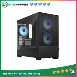 Fractal Pop Mini Air RGB Black TG Clear Tint