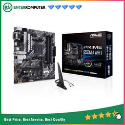 Asus PRIME B550M-A WIFI II (AM4, AMD Promontory B550, DDR4, USB3.2, SATA3)