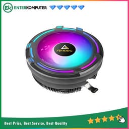 Antec T120 Chromatic Air Cooler - Chromatic Silent Fan - High Fan Speed with 3-Pin Fan Connectors - Compatibility All Socket