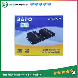 Bafo HDMI Extender Over Cat 6 Lan Cable 200 Meter - BF-374B