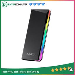 ADATA EC700G M.2 PCIe/SATA SSD Enclosure with RGB Lighting - AEC700GU32G2-CGY