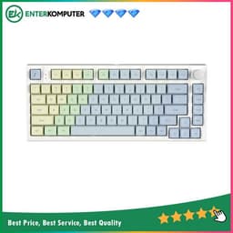 1STPLAYER THE ONE-Gi80 Wireless Mechanical Keyboard 81Keys (Gateron PRO White Switch)