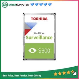 Toshiba 4TB SATA3 5400RPM For CCTV - S300 Series
