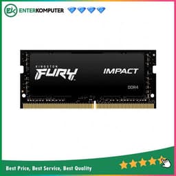 Kingston FURY Impact SO-DIMM DDR4 PC25600 3200MHz 8GB (1x8GB) 20-22-22 - KF432S20IB/8