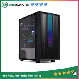 PCCooler Platinum LM200 Mesh Black - Tempered Glass