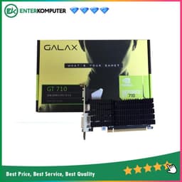 GALAX GeForce GT 710 1GB DDR3 - Support Low Profile - Garansi 2 Thn