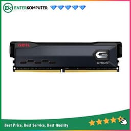 GEIL DDR4 ORION PC25600 3200Mhz Single Channel 16GB (1x16GB) GAOG416GB3200C22SC (Support AMD & INTEL)