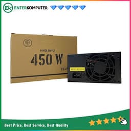 CUBE GAMING CG-450 450W - Efficiency Up To 80% - Garansi 1Thn