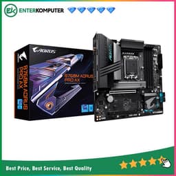 Gigabyte B760M Aorus PRO AX (LGA1700, B760, DDR5, USB3.2 Type-C, SATA3)
