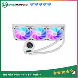 PRIME PREMIUM GALATEK 360 WHITE - ARGB Liquid Cooler with LCD Display