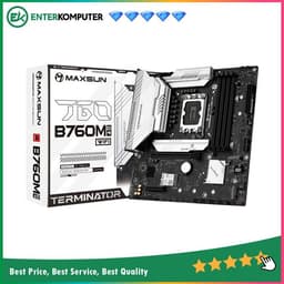 MAXSUN Terminator B760M D4 WIFI (LGA1700, B760, DDR4, USB3.2 Type-C, SATA3)