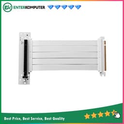 MSI PCI-E 4.0 X16 Riser Cable 180mm White