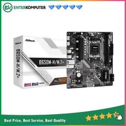 ASRock B650M-H/M.2+ (AM5, AMD B650, DDR5, USB3.2, SATA3)
