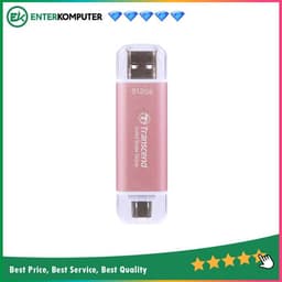 Transcend ESD310P 512GB Portable SSD USB 3.2 - Pink