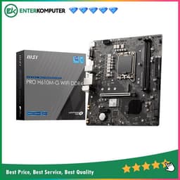 MSI PRO H610M-G WIFI DDR4 (LGA1700, H610, DDR4, USB3.2, SATA3)