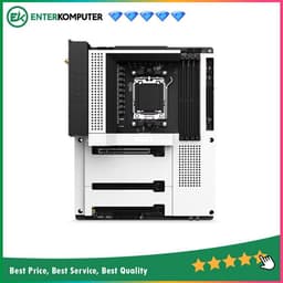 NZXT N7 B650E WIFI - Matte White (AM5, AMD B650, DDR5, USB3.2 Type-C, SATA3)