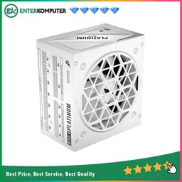1STPLAYER NGDP ATX 3.0 1000W WHITE HA-1000BA3 80+ Platinum Certified - Full Modular - CYBENETICS ATX3.0 PASS - PCIe 5.0 Ready - 10 Years Warranty Replacement
