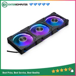 Phanteks D30-140 Reverse Black Premium D-RGB Performance Fan - Triple Pack