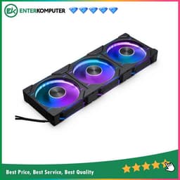 Phanteks D30-120 Reverse Black Premium D-RGB Performance Fan - Triple Pack